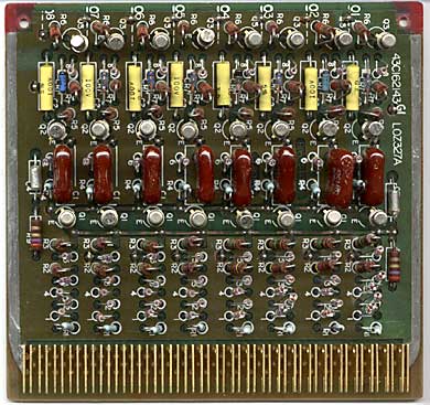 Circuit board from Bell Labs GE-645 Multics machine